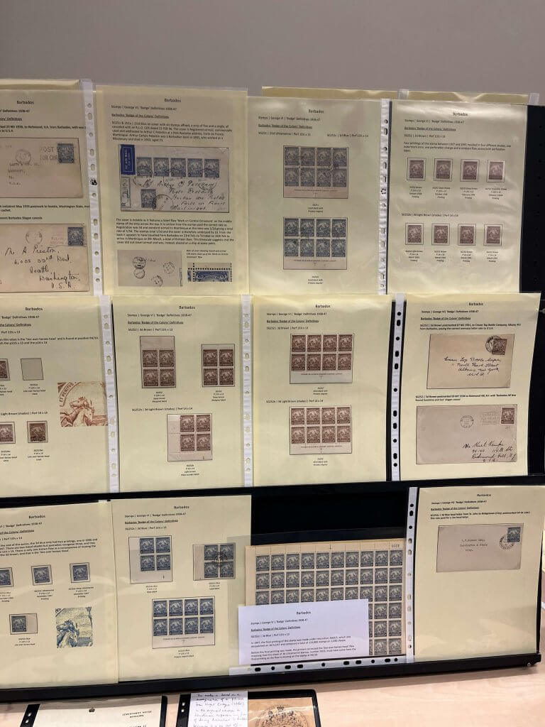 Chairman's evening 2024 - Aspects of Barbados philately | Northwich Philatelic Society