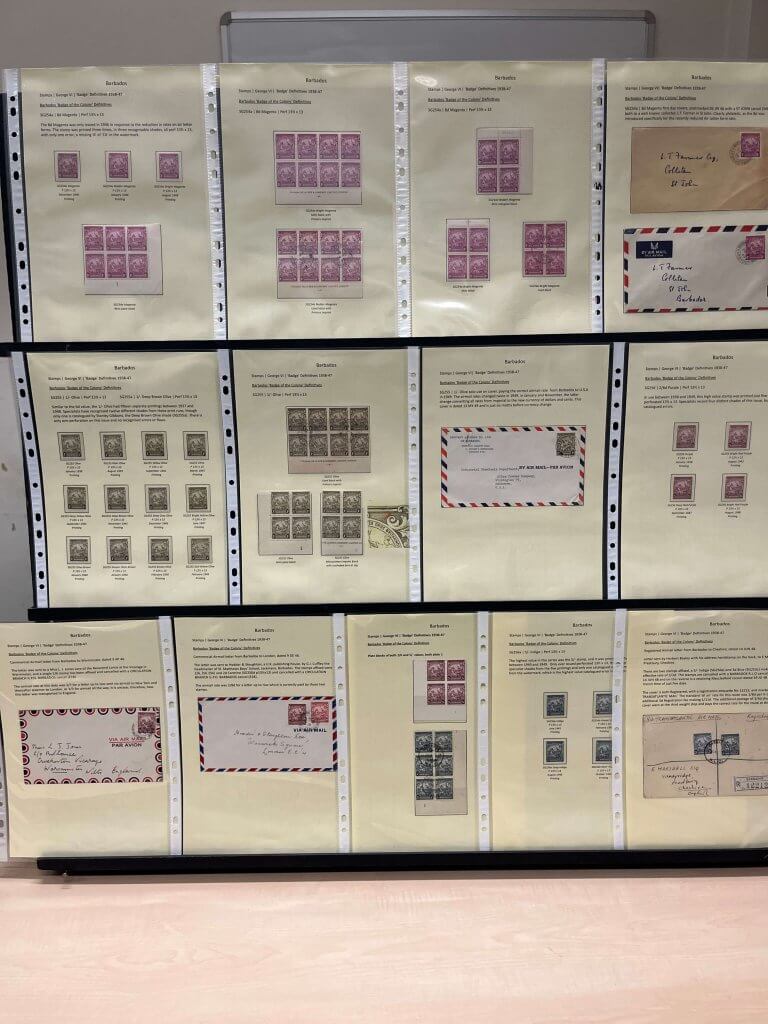 Chairman's evening 2024 - Aspects of Barbados philately | Northwich Philatelic Society