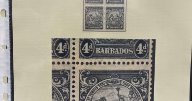 Chairman's evening 2024 - Aspects of Barbados philately | Northwich Philatelic Society