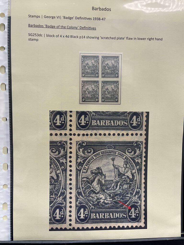 Chairman's evening 2024 - Aspects of Barbados philately | Northwich Philatelic Society